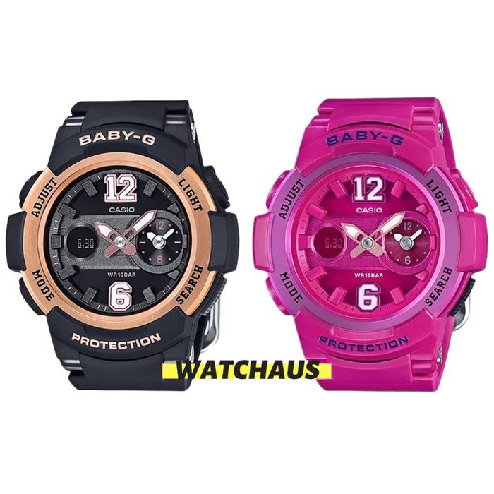 JAM TANGAN WANITA BABY-G BGA-210 BGA 210 BGA210 ANALOG DIGITAL ORIGINAL
