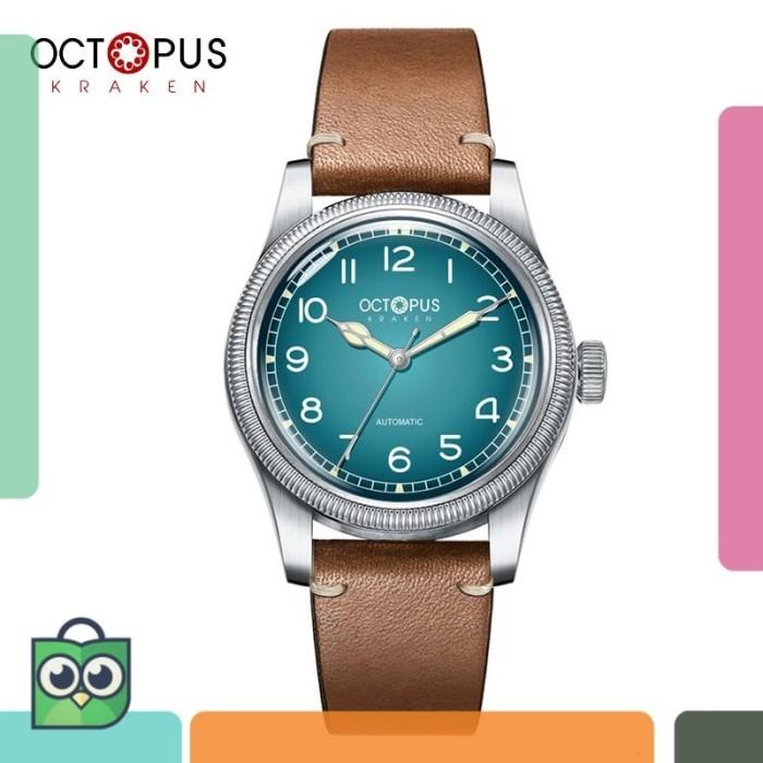 Jam Tangan Pria Octopus Kraken Pilot NH35 Movement Automatic Stainless Steel Jam Pria