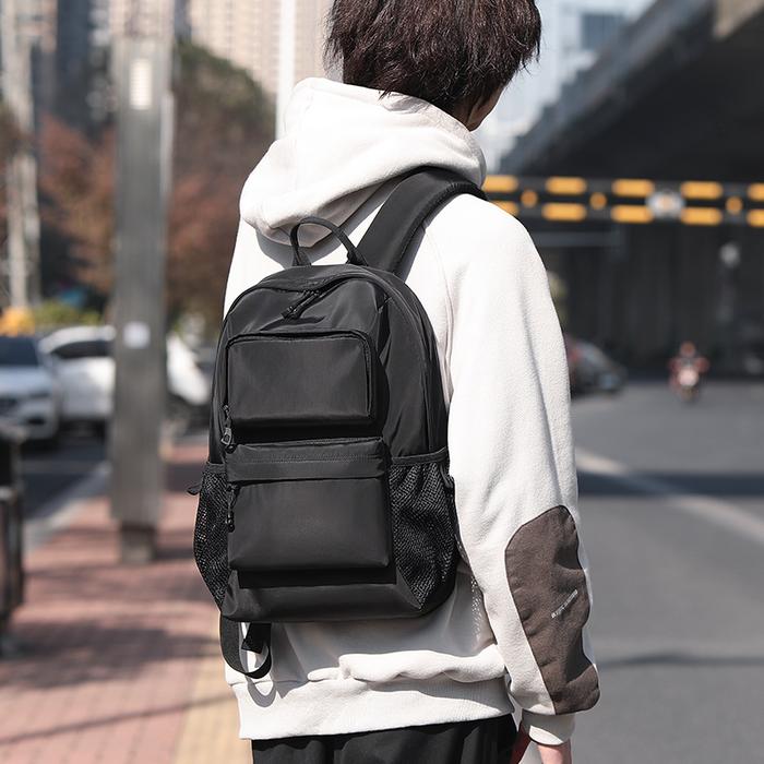 hcankcan waterproof anti-theft mini men's laptop backpack unisex casual college school bag pack clas