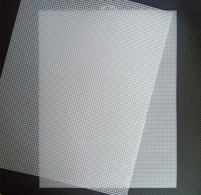 Canvas Plastik Lembaran - Plastik Kanvas Jaring Rajut