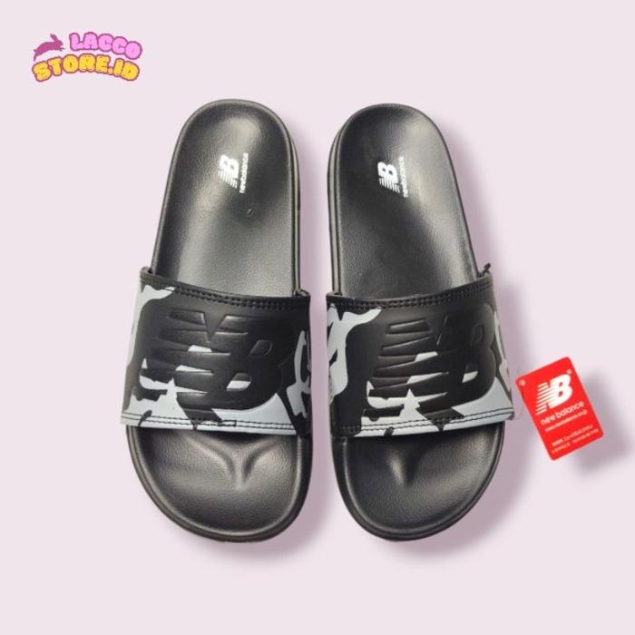 Sandal Slip Slop NB'New Belence Motif Warna Pria Wanita Sandal Slide Anti Licin Free Box Real Pict