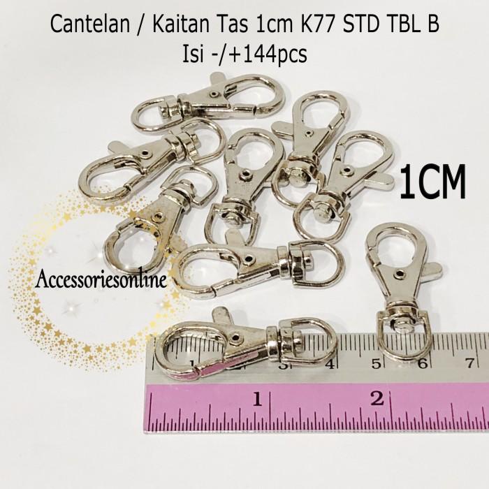 Cantelan Tas / Kaitan Tas / Id Card 1 Cm (K77 Std Tbl B Pergross Nkl
