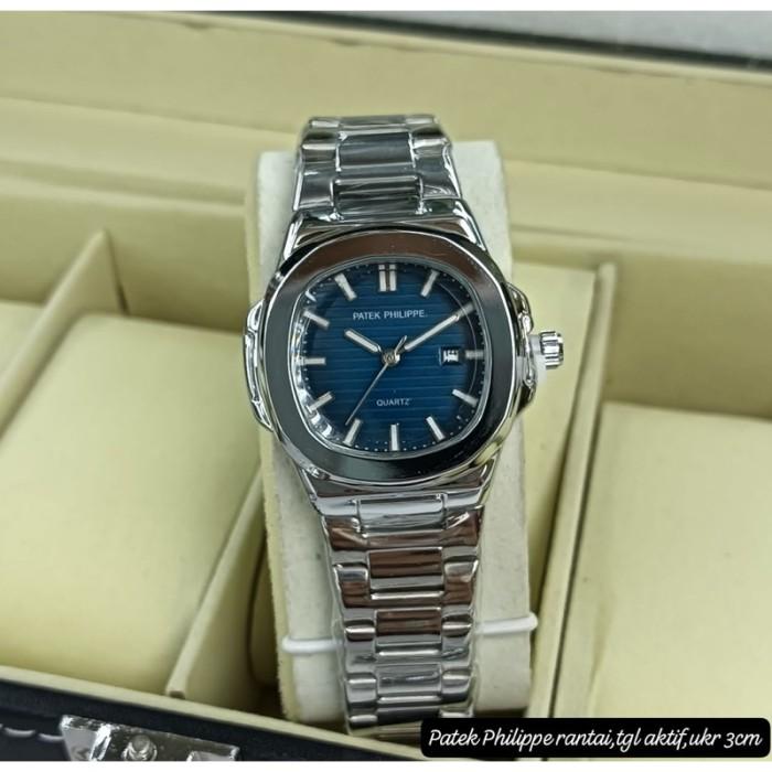 [New] Jam Tangan Wanita Patek Philip AAA+ Tangal Aktif Rantai Steinless