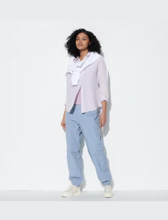 UNIQLO Cotton Relax Ribbed Jogger Pants
