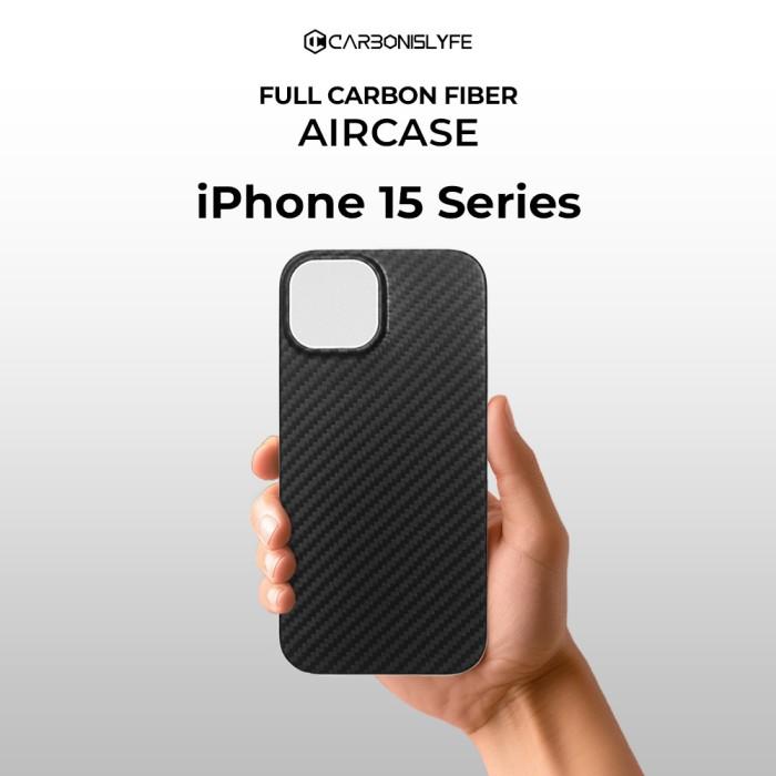 Carbon Fiber Phone Case - iPhone 15 Series (Full Carbon)