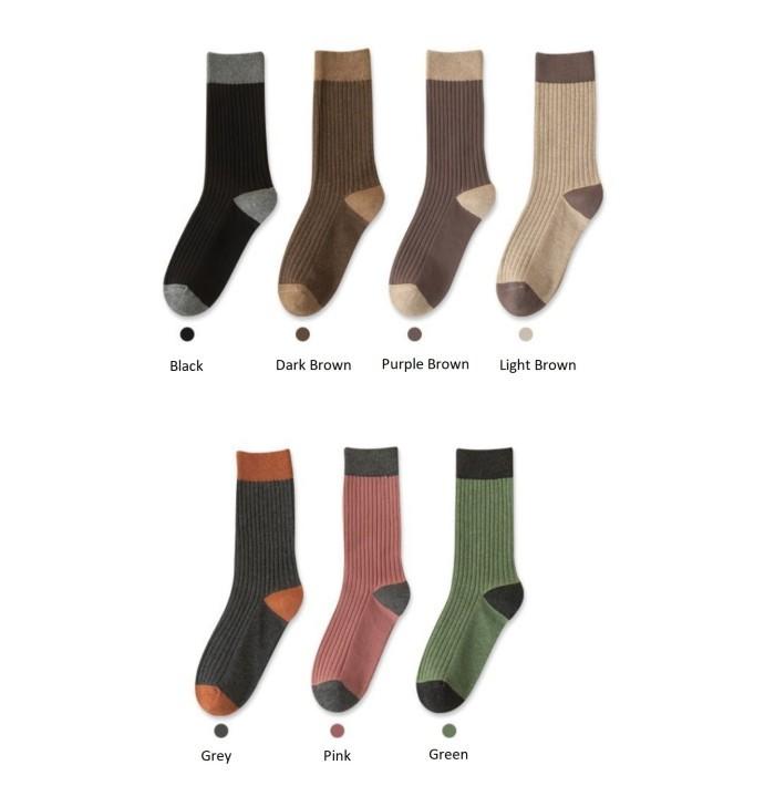 KK156 Kaos kaki Wanita Vintage Classic Women Socks