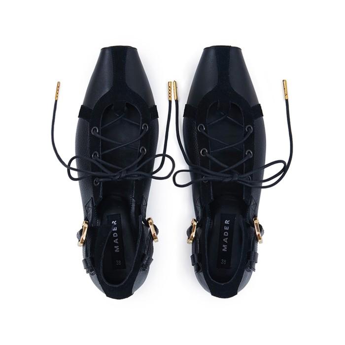 MADER Corset Shoes - Black