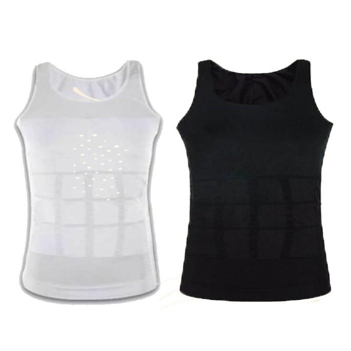 Slim N Lift Body Shaper For Men Singlet Kaos Baju Pelangsing Pria