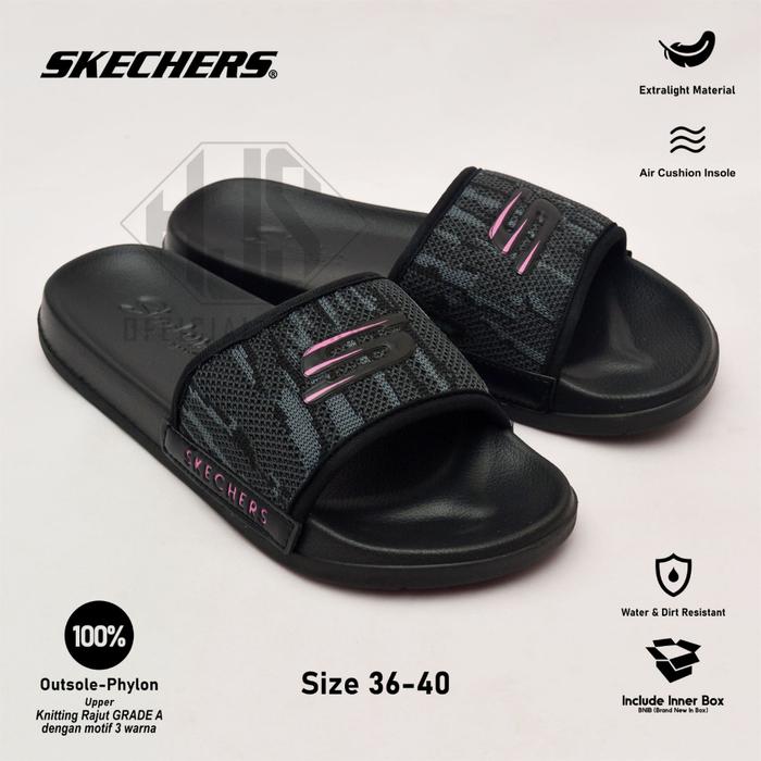 Sandal Skechers Slide Wanita Sendal Slide Wanita Skecher Sendal Cewek Selop Sketchers Original