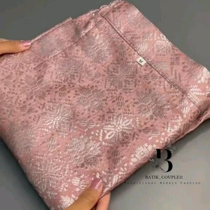 Rok Songket Span Jadi Siap Pakai Rok Span Songket Kebaya Dan Rok Songket Lilit | Songket BabyPink Si