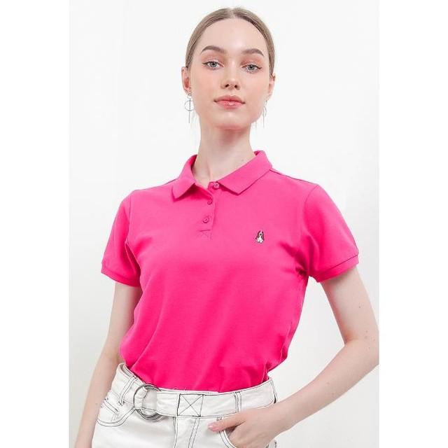 Hush Puppies Kaos Polo Wanita Ardyne Polo Fuchsia