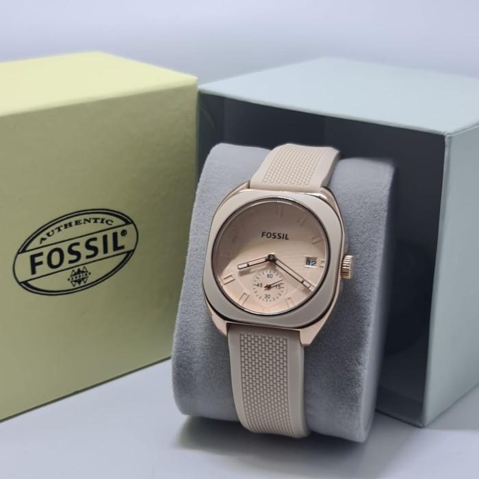Jam Tangan Wanita Fossil 8133 Original Water Resist Chrono Tanggal