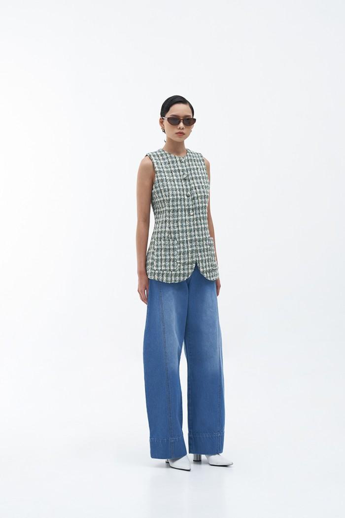 DUMA - MATCHIA TOP | GREEN MULTI