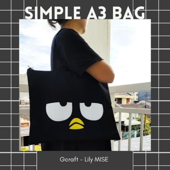 Tas A3 - Simple A3 Bag - Tas Buku Gambar A3 - Folder Bag - Tas Les -