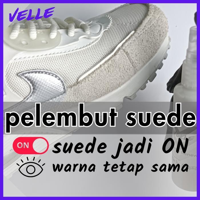 Pelembut Suede Nubuck Sepatu, Bulu Suede Mati Jadi Hidup, Lembut - Velle Suede Nubuck Renew, Cairan 
