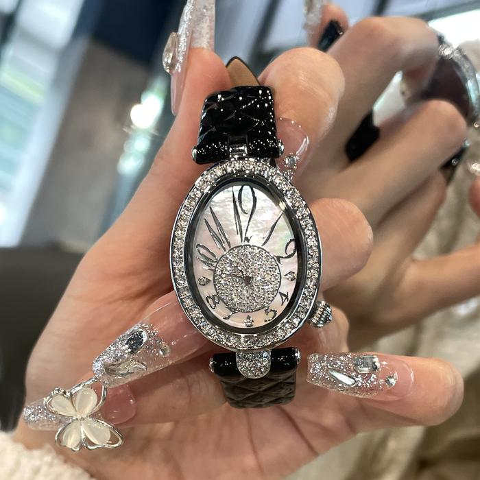 Jam Tangan Wanita Watch women, fashion sense full of diamonds, small and exquisite women's quartz wa
