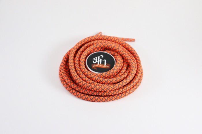 120Cm / Pulpy Orange Reflective Laces