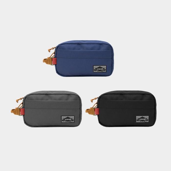 Pouch Atom - Visval - Doppkit - Black - Storage Bag