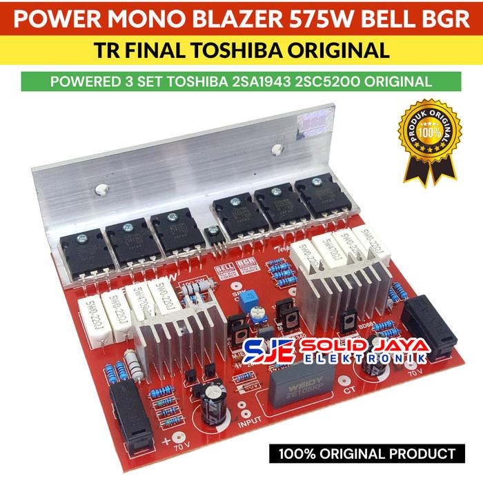 KIT POWER BLAZER 575W PLUS TR TRANSISTOR FINAL TOSHIBA ASLI 575 WATT 774