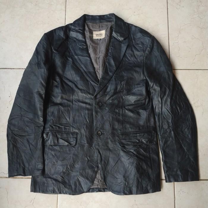 BLAZER DERG ITALY LEATHER CLOTHES ORIGINAL SECOND PRIA 774
