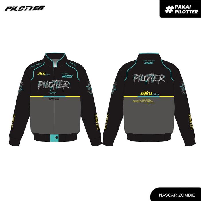 Jaket Nascar Pilotter Zombie Jaket Nascar New Article Pilotter Original