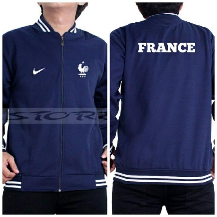 Jaket Hodie Sweater Varsity France Prancis Piala Dunia 2022