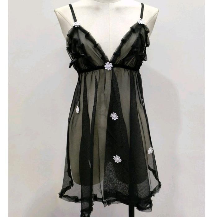 TERLARIS Baju Tidur Wanita/Dres malam Hari anti gerah/Baju Pahala Malam Hari Istri Solehot/Fashion W