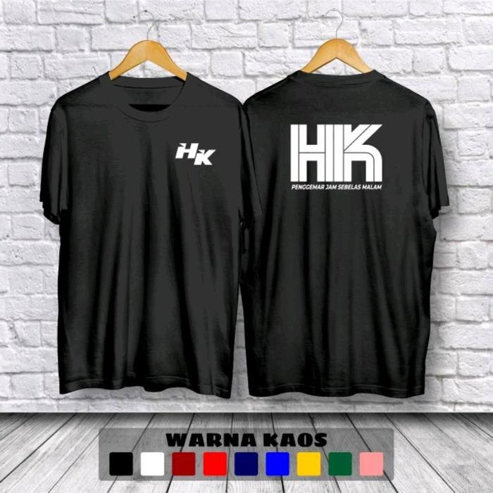 TERLARIS Kaos Baju Togel HK Pencinta Jam Sebelas Malam Baju Distro