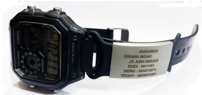 UCW JAM IDENTITAS-JAM DATA KECEMASAN-PLAT DATA IDENTITAS DI JAM TANGAN-ID