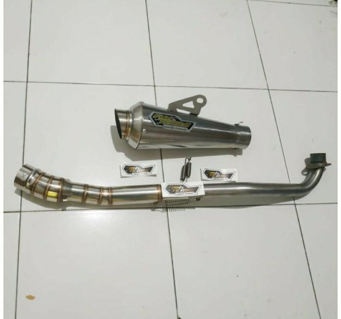 knalpot racing PANTERA TERLARIS motor C70 JUPITER VEGA GREND SUPRA REVO SHOGUN BLADE SHEMESH KARISMA