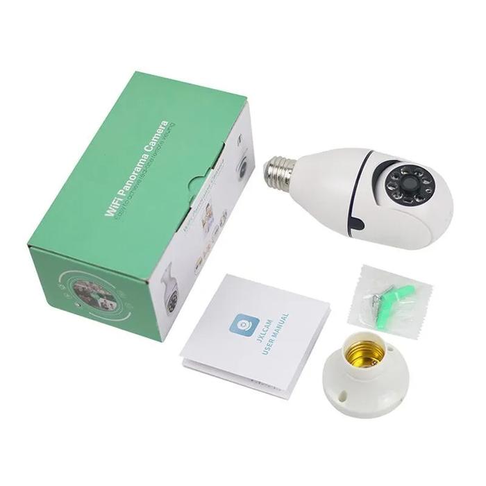BELI 1 GRATIS 1 CCTV Camera Wifi Connect hp CCTV Light Bulb HD 8MP Camera Camera cctv wifi ip camera