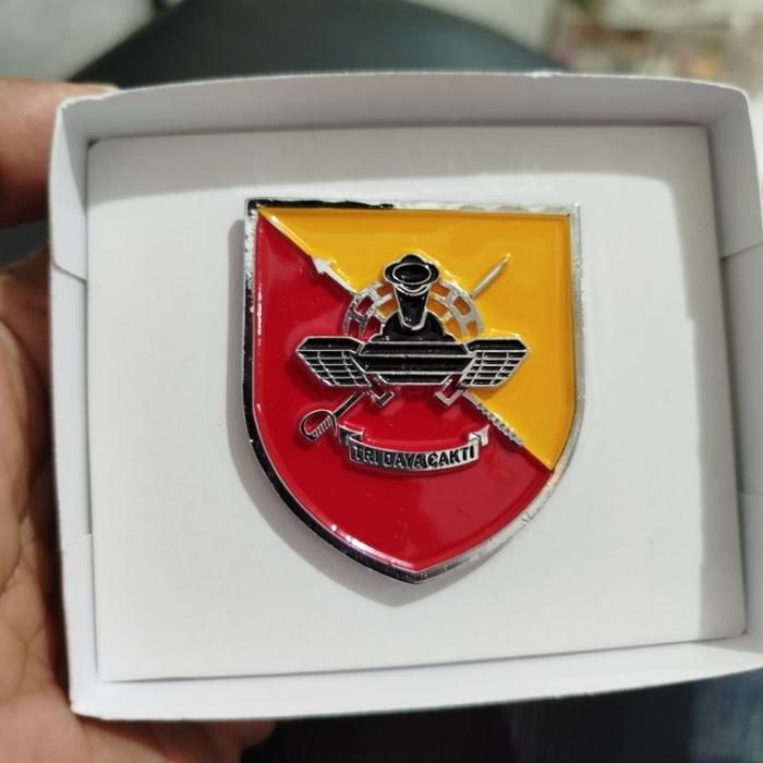TOP !!! EMBLEM BARET KAVALERI TERBARU FUL LOGAM TNI AD