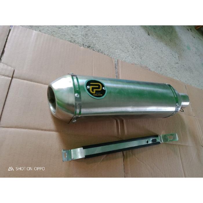KNALPOT RACING PEKAJAMAN KAPSUL SLINCER DIAMETER 50MM