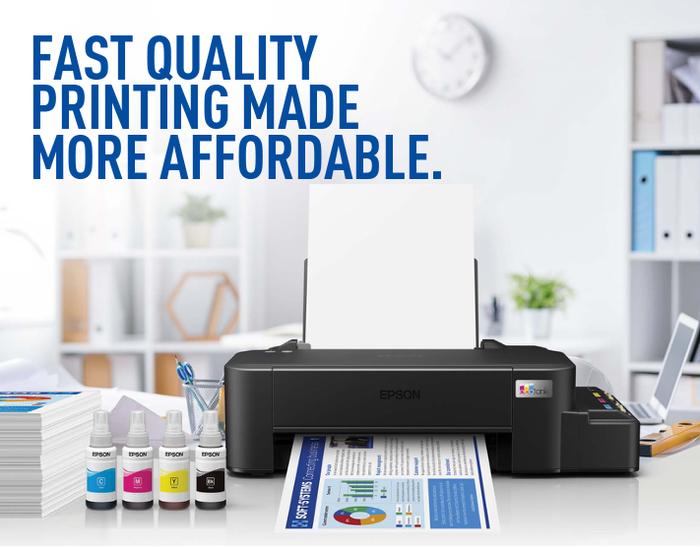 BISA PRINTER EPSON L121 L-121 L 121 A4 Print Penganti L120 L-120 L 120 GARANSI RESMI PRINT ONLY
