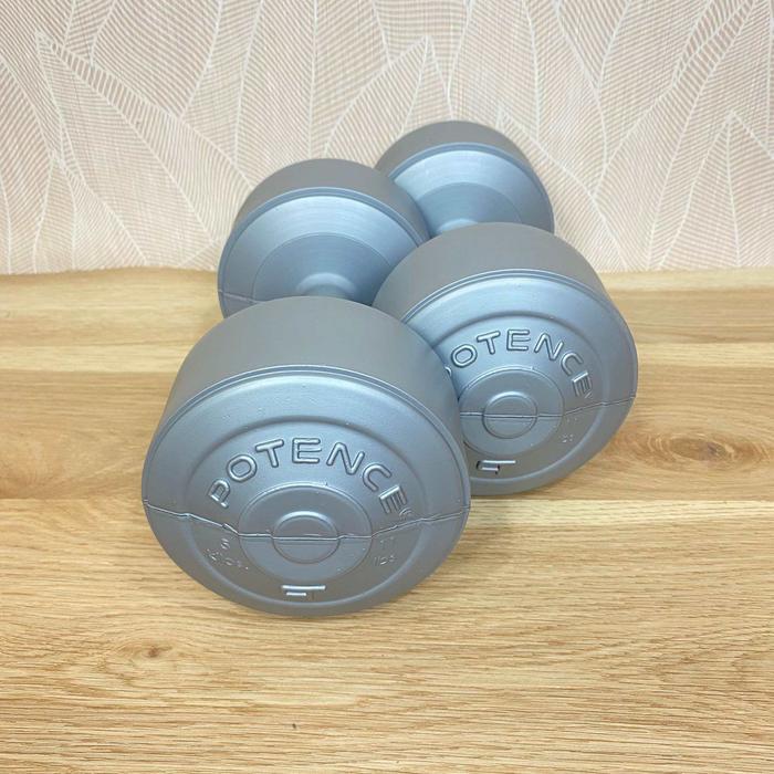 Potence Dumbell 5kg - barbel 5 kg - dumble 5 kg - alat olahraga dumbel - alat fitnes barbel 5 kg - a
