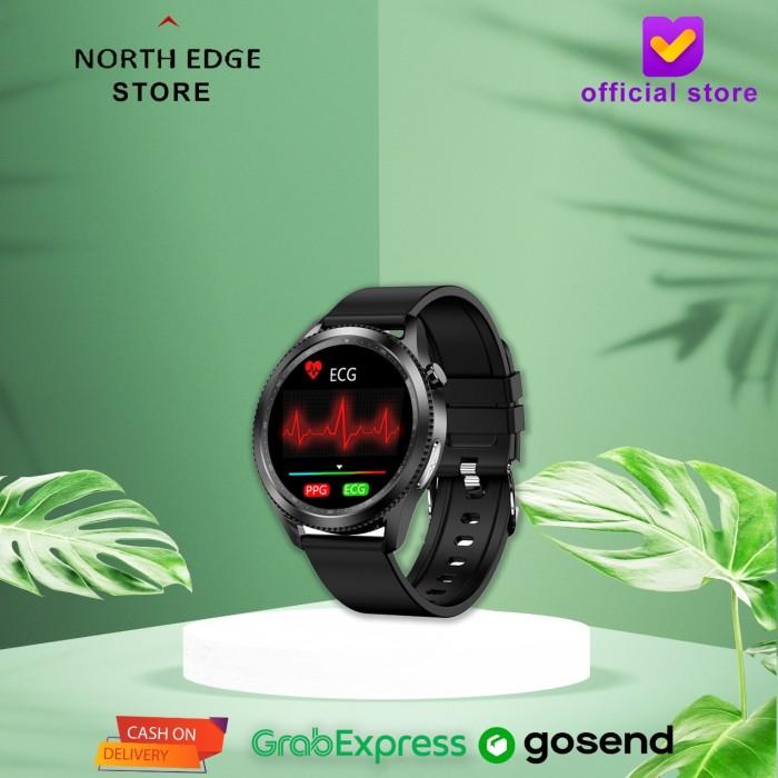 UCW NORTH EDGE E102 JAM TANGAN PRIA UKUR ECG EKG DAN PPG TEKANAN DARAH