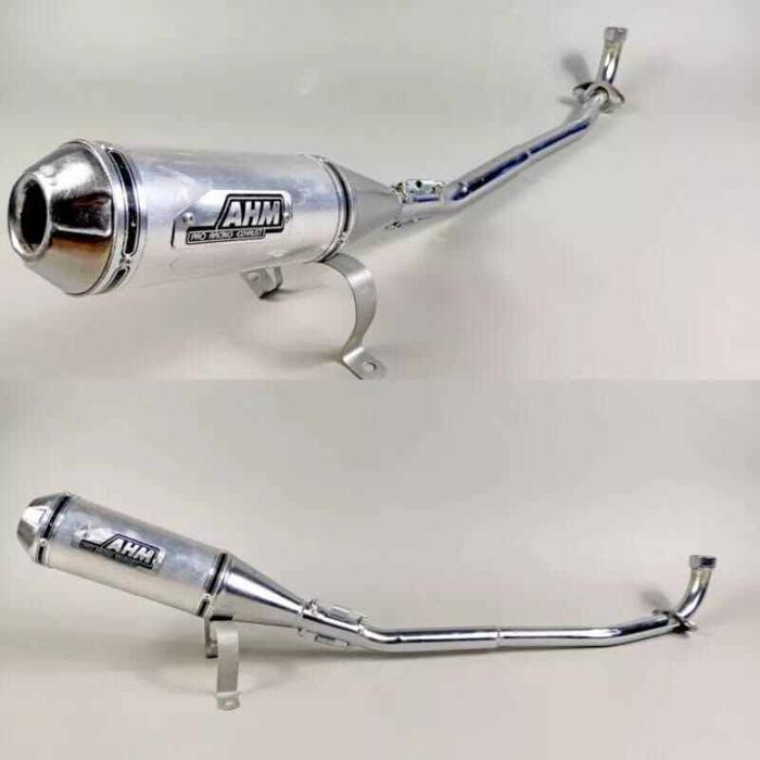 Knalpot Racing AHM Supra Jupiter Karisma Revo Blade Astrea Grand Prima Shogun Legenda