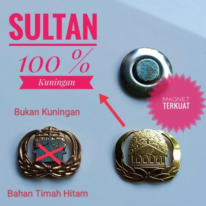 TOP !!! @PIN KORPRI TERBAIK @PIN KORPRI SULTAN #PIN KORPRI KUNINGAN ASLI - ANTI LUNTUR ( NO TIPU-TIP