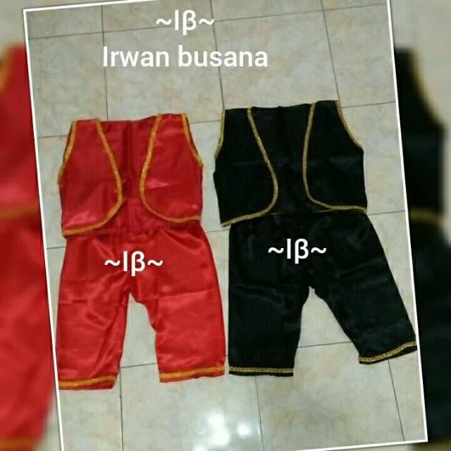 Set Baju jaranan DEWASA - pakaian kuda lumping - satu set kostum jaranan ( rompi + celana )