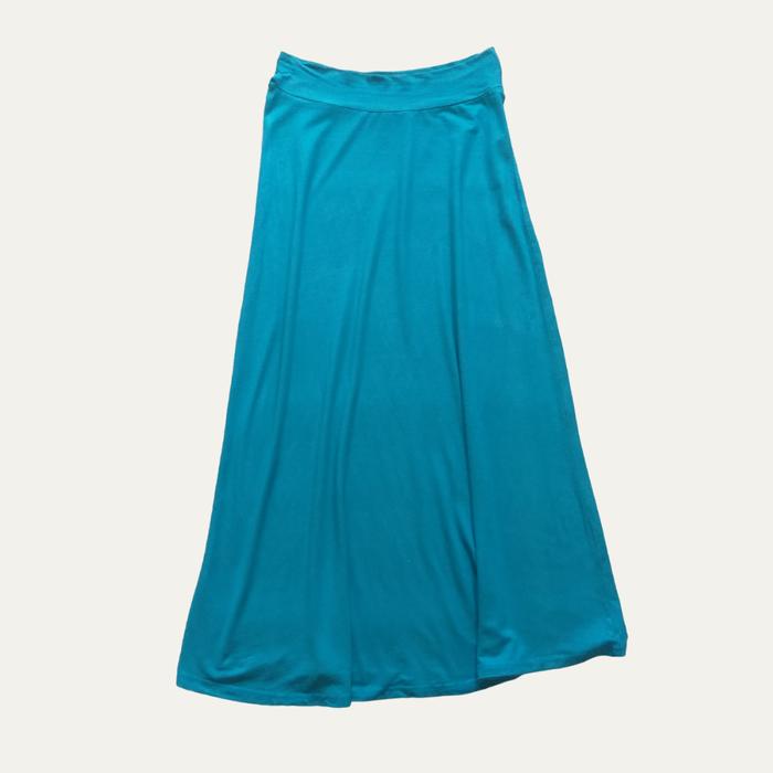 Preloved Rok Panjang Long Skirt Kaos Tosca Polos