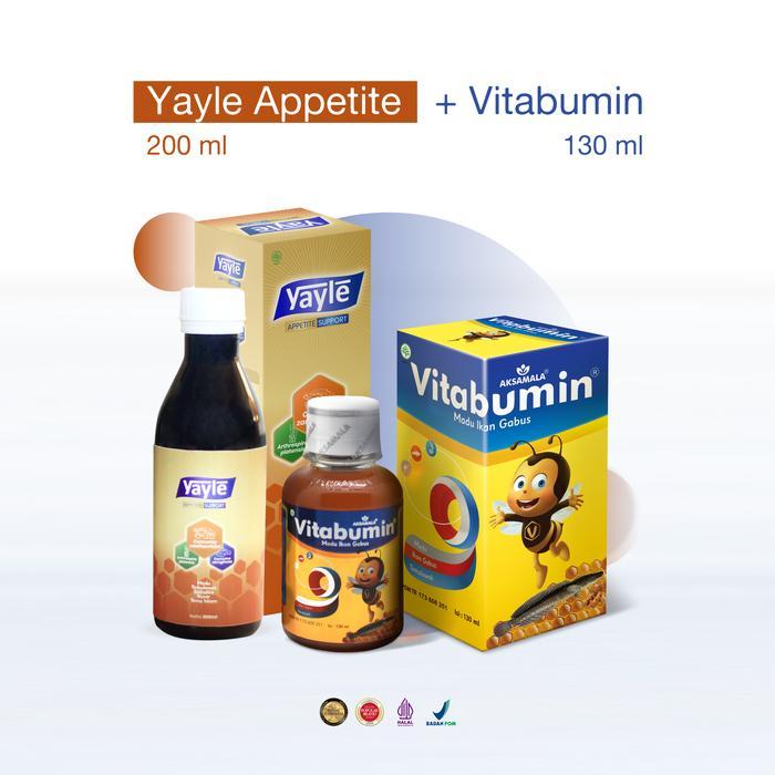 Paket Anti Gtm - Vitabumin & Yayle Appetite - Madu Anak Anti Gtm Balita Pelancar Siap Kirim