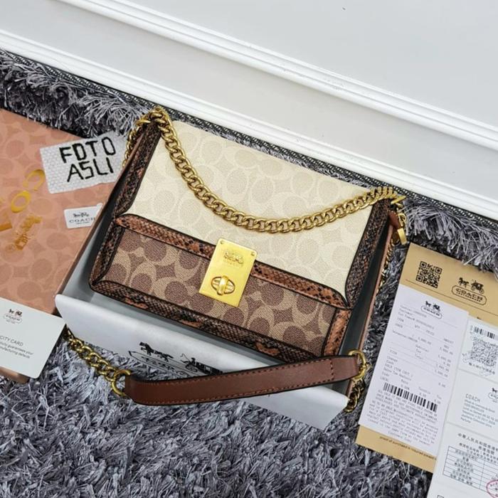 C¤4cH Hutton Shoulder 8801 Kombi SnakeSkin Ada no Seri ((Free GantunganSarung+BubbleWrap))