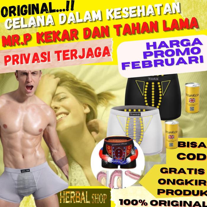 [PROMO] CELANA DALAM BOXER TERAPI KESEHATAN PEMBESAR PEMANJANG VITALITAS PRIA 48 MAGNET TERAPI VCUN 