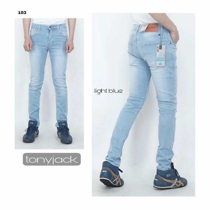 Celana Jeans Pria / Slimfit / Tony Jack / Light Blue