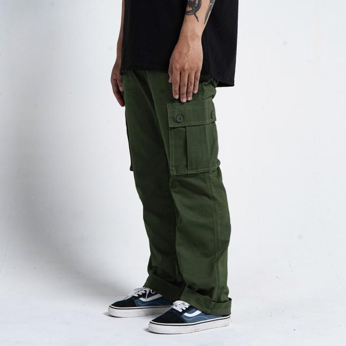Celana Cargo Green Basic Pride N Joy
