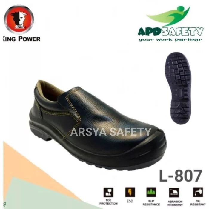 SEPATU SAFETY KING POWER L-807 KPR L807 ORIGINAL BERKUALITAS