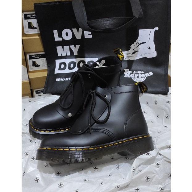 SEPATU BOOTS DR MARTENS 101 BEX ANKLE BOOTS LACE COVER ORIGINAL 100% BNIB RESMI BERKUALITAS