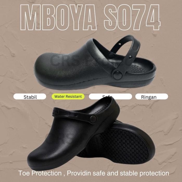 M-BOYA S074 CHEF SHOES ORIGINAL MADE IN CHINA BERKUALITAS