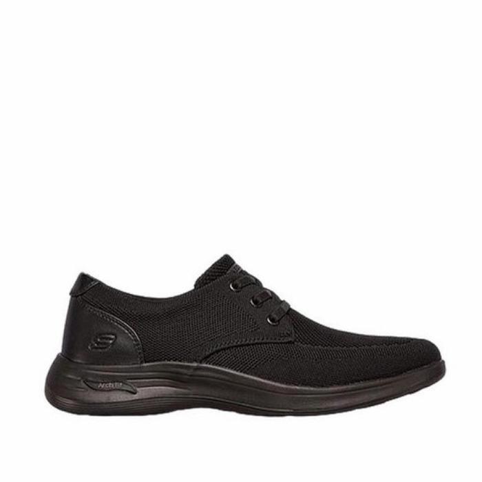 SEPATU SKECHERS ARCH FIT DARLO SLIP ON BLACK ORIGINAL BERKUALITAS