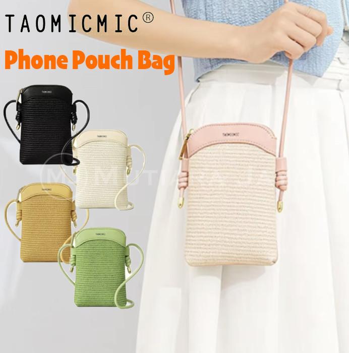 TERLARIS TAOMICMIC Tas Selempang Wanita Pouch Handphone Dompet HP Mini Phone Bag